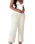 Trendy Women's Low Rise Leopard Print Pants
