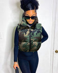 9445TD Street Style Camouflage Vest