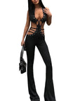 2026 Summer New Women's Sleeveless Backless Jumpsuit