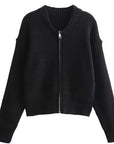 Casual Open Front Cardigan Jacket for Women