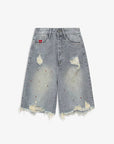Retro Striped Embroidered Sports Pants for Men and Women