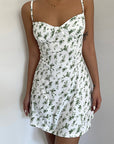 Vintage Style Floral A-Line Dress