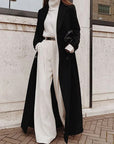2026 Autumn Winter Women's Long Solid Color Coat
