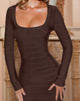 Spring Sexy Off-Shoulder Long Sleeve Dress
