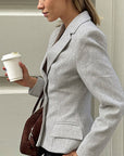 Stylish Gray Blazer for Women