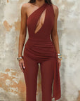 Trendy Sports Casual One-Piece Jumpsuit