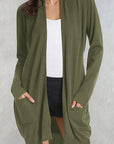 Plus Size Casual Long Sleeve Knit Cardigan