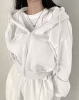 Stylish Warm Hooded Sweatshirt for Women