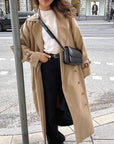 Stylish Loose Fit Long Trench Coat for Women