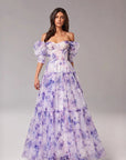 Elegant Off-Shoulder Long Dress for Women