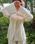 Simple Loose Linen Women's Shirt for Spring and Summer