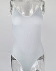 Summer Women's Solid Color Sexy V-Neck Jumpsuit