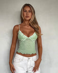 Sexy V-Neck Lace Camisole Top for Summer