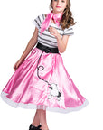 Pink Girl Poodle Costume for Kids