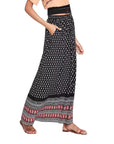 Summer Vintage A-Line High Waist Skirt
