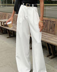 High Waist Straight Leg Pants for Women