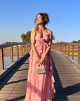 Summer Elegant A-Line Chiffon Dress
