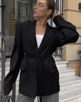 Elegant V-Neck Blazer for Women