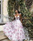 Elegant Off-Shoulder Long Dress for Women