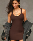 Backless Bodycon American Style Dress