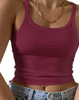 Summer Women's Crop Tank Top - Stylish and Trendy