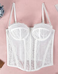 Nazada Sexy Lace Bodice Backless Camisole