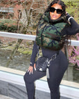 9445TD Street Style Camouflage Vest
