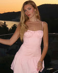 Sexy Backless A-Line Dress for Summer