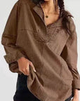 Fashionable Casual Slim Fit Denim Shirt