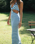 Fall New Arrival Backless Knit Dress