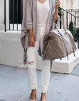 Plus Size Knitted Cardigan for Women