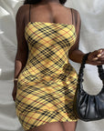 Summer Casual Strappy Bodycon Dress