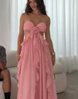Summer Elegant A-Line Chiffon Dress