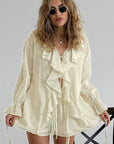 European Style Ruffled Casual Set