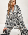 Fashionable Floral Two-Piece Set for Women