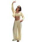 Chic Sleeveless Wide Leg Pants Set
