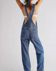 Casual Loose Denim Overalls for Women