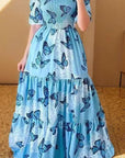 2025 Spring Summer Elegant Floral Dress