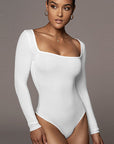 European and American Sexy Fleece Bodysuit