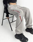 High Street Hip Hop Jogger Pants for Women