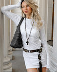 Slim Fit Basic Dress for Women