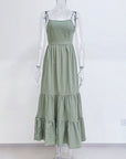 Summer Sexy Cake Dress with Backless Design