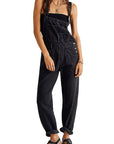 Casual Loose Denim Overalls for Women