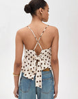 2026 Spring Summer Women's Polka Dot Cami Top