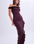Elegant Summer A-Line Dress with Ruffle Details