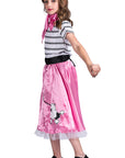 Pink Girl Poodle Costume for Kids