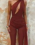 Trendy Sports Casual One-Piece Jumpsuit