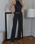 Stylish Slim Fit Two-Piece Set for Women