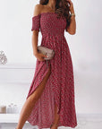 Summer New Floral Navy Sexy Dress