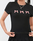 Trendy Summer T-Shirt with High Waist Pants
